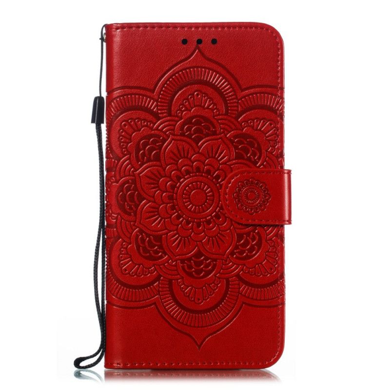 Flip Cover Læder Huawei P Smart Plus 2019 Fuld Mandala