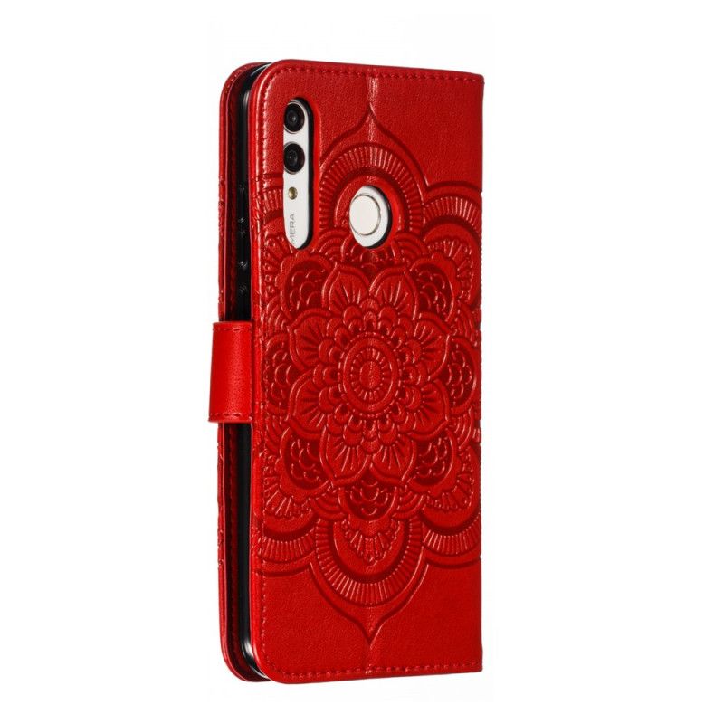 Flip Cover Læder Huawei P Smart Plus 2019 Fuld Mandala