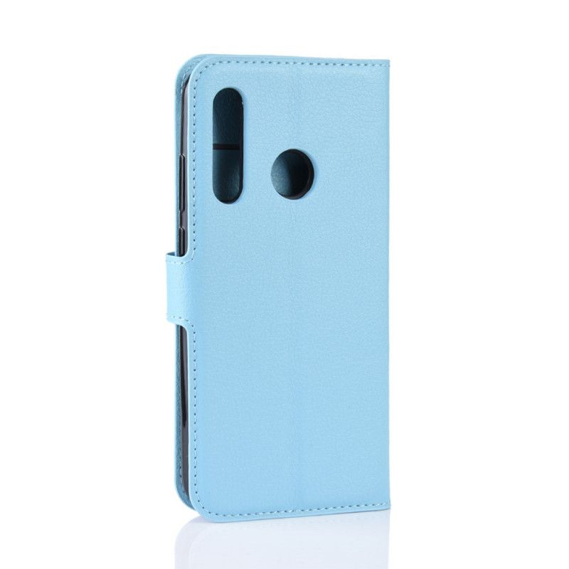 Flip Cover Læder Huawei P Smart Plus 2019 Sort Klassisk Kunstlæder Original