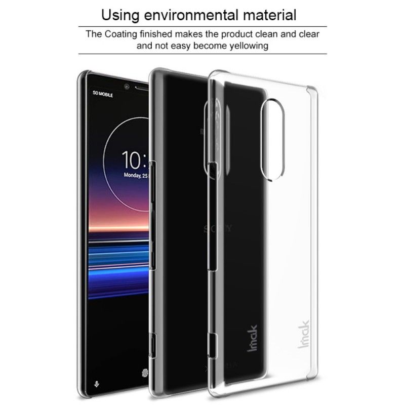 Cover for Sony Xperia 1 Gennemsigtig