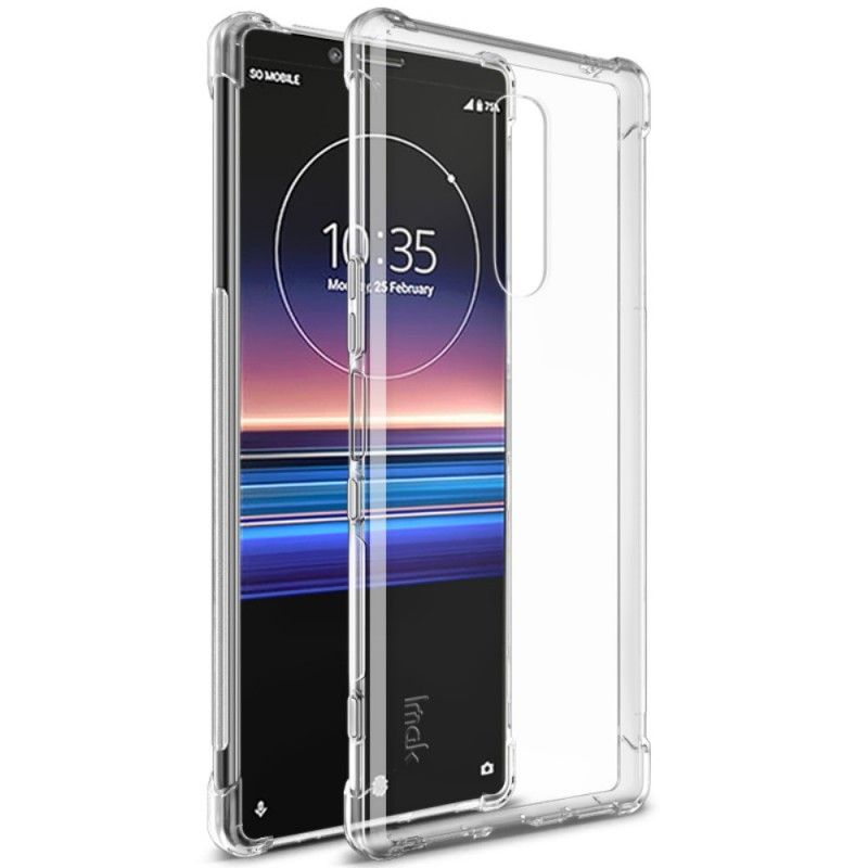 Cover Sony Xperia 1 Sort Imak Hudfølelse