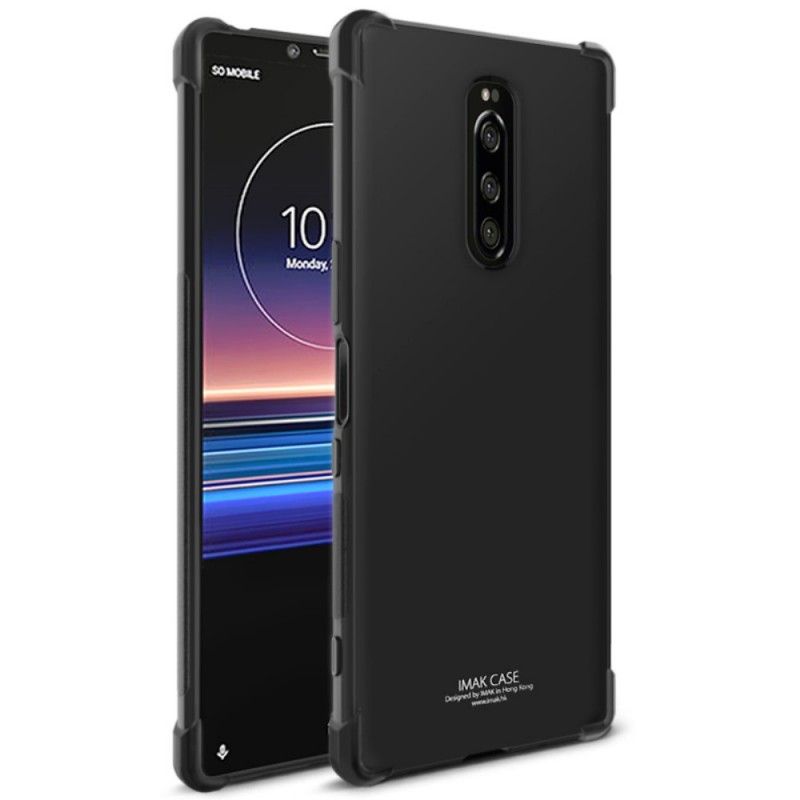 Cover Sony Xperia 1 Sort Imak Hudfølelse