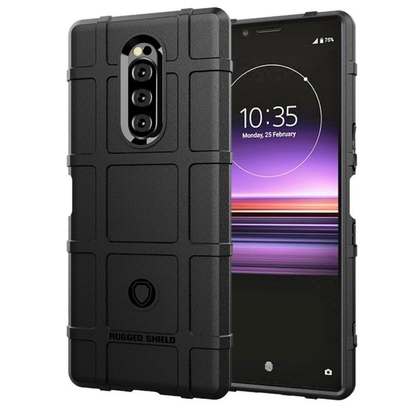 Cover Sony Xperia 1 Sort Robust Skjold Beskyttelse