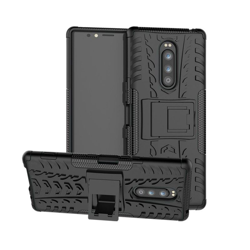 Cover Sony Xperia 1 Sort Ultra Resistent