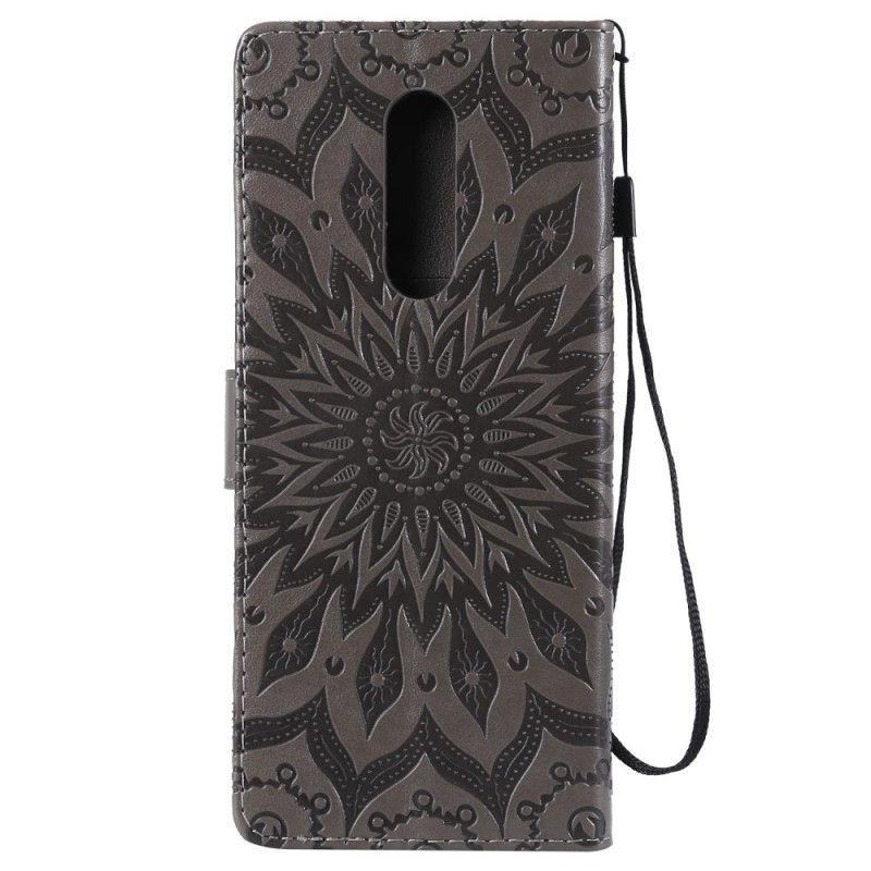 Flip Cover Sony Xperia 1 Mobilcover Solblomst