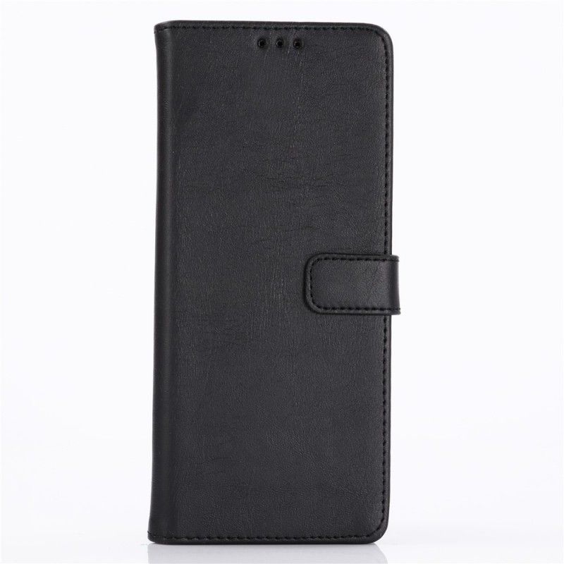 Flip Cover Sony Xperia 1 Sort Mobilcover Retro Kunstlæder