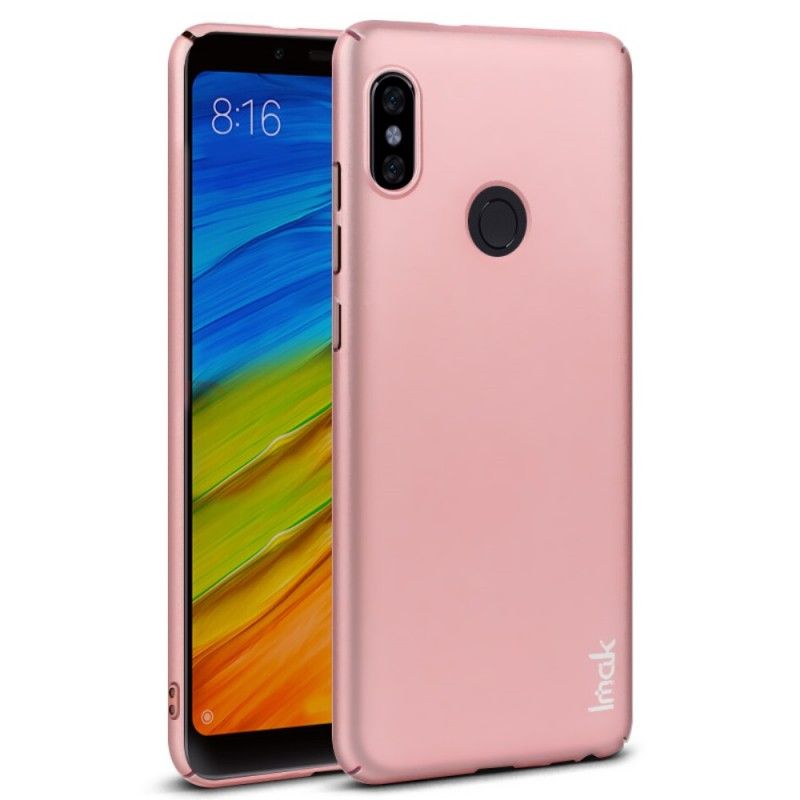 Cover Xiaomi Redmi Note 5 Rød Silke Serie