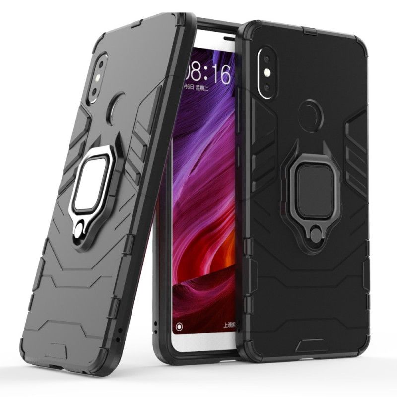 Cover Xiaomi Redmi Note 5 Sort Resistent Ring