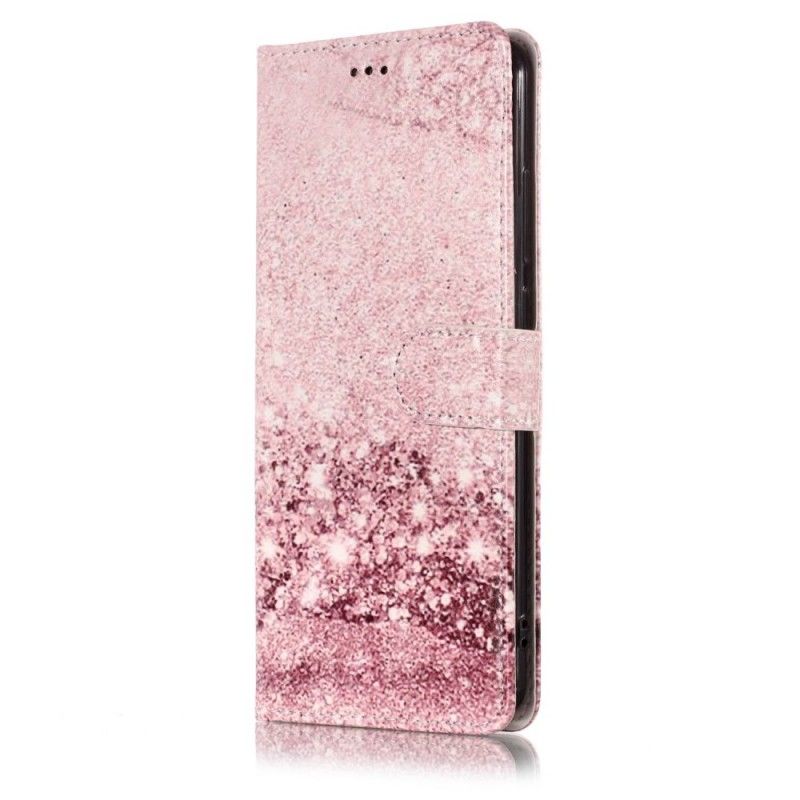 Flip Cover Læder for Xiaomi Redmi Note 5 Glittergradient