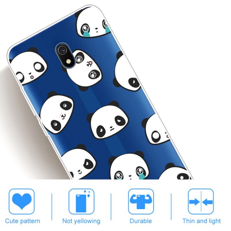 Cover for Xiaomi Redmi 8A Sentimentale Pandaer