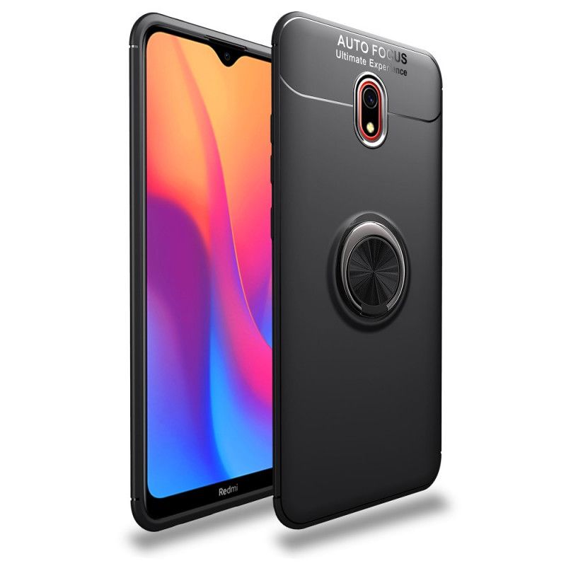 Cover for Xiaomi Redmi 8A Sort Lenu Magnetisk Ring