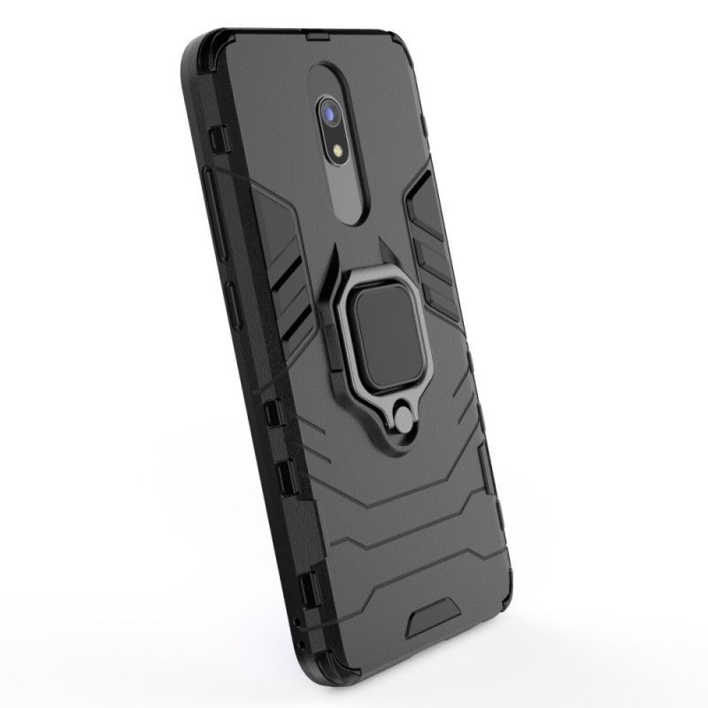 Cover for Xiaomi Redmi 8A Sort Resistent Ring