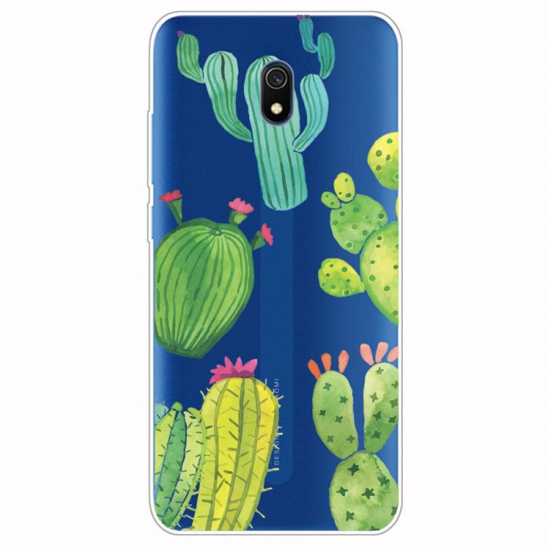 Cover Xiaomi Redmi 8A Akvarelkaktus