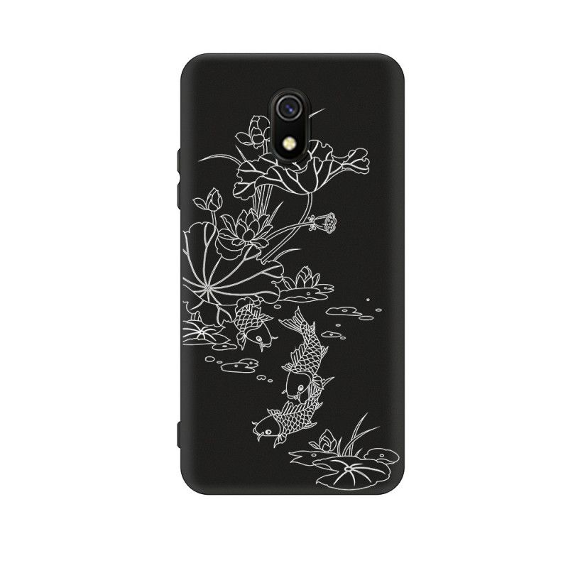 Cover Xiaomi Redmi 8A Fleksibel Silikone Fisk