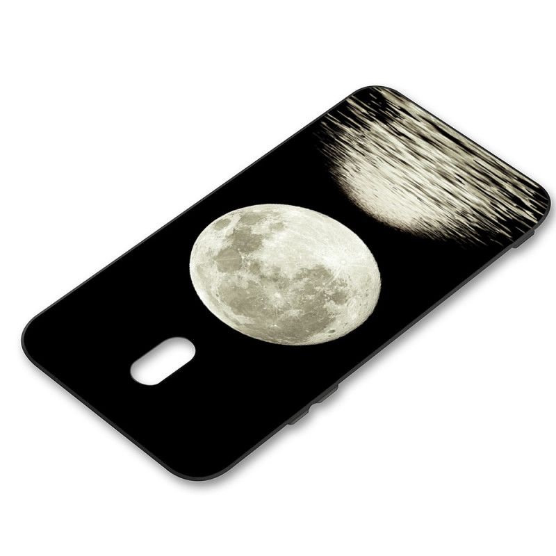 Cover Xiaomi Redmi 8A Fleksibel Silikone Moon Marine