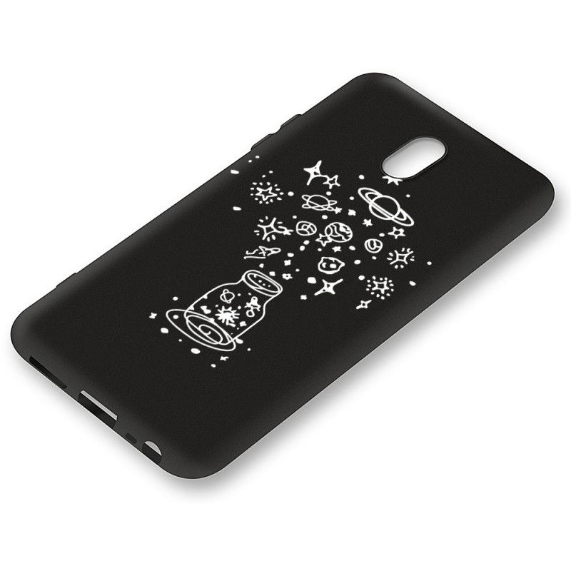 Cover Xiaomi Redmi 8A Fleksibel Silikongrafik Original