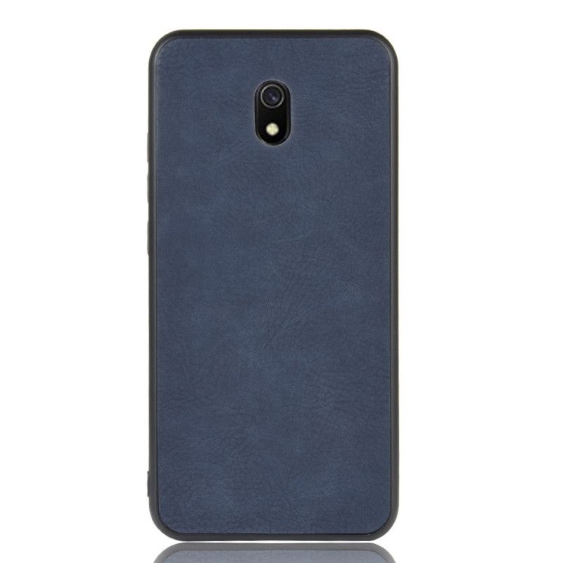 Cover Xiaomi Redmi 8A Grå Premium Lædereffekt