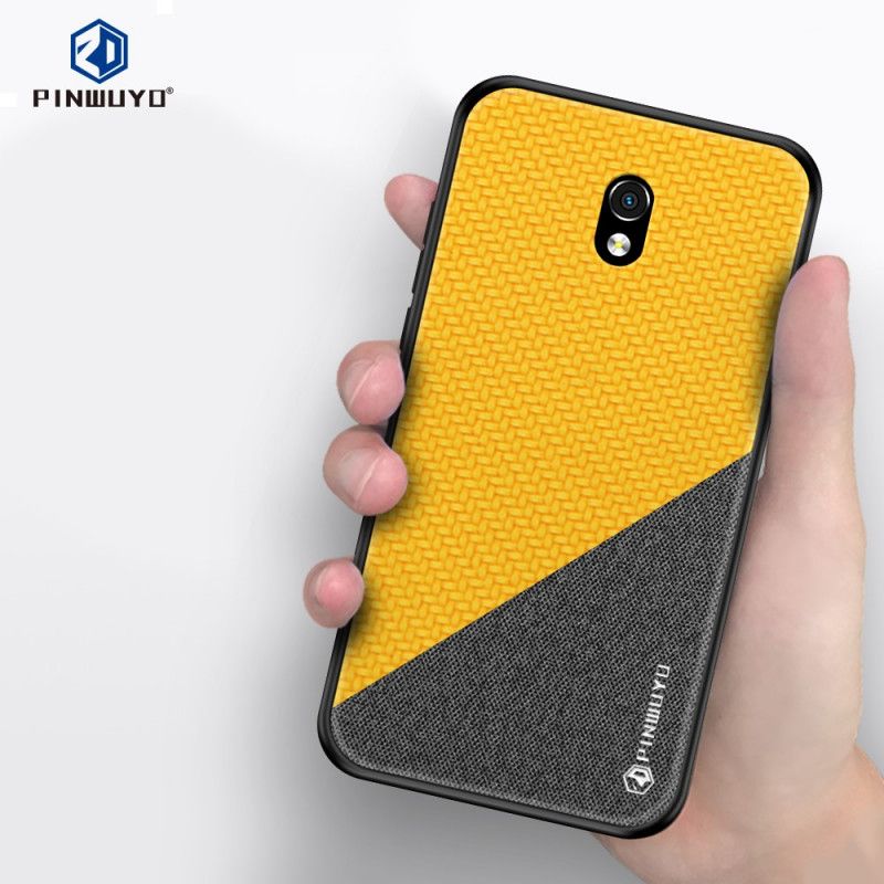 Cover Xiaomi Redmi 8A Gul Mobilcover Pinwuyo Ære-Serie