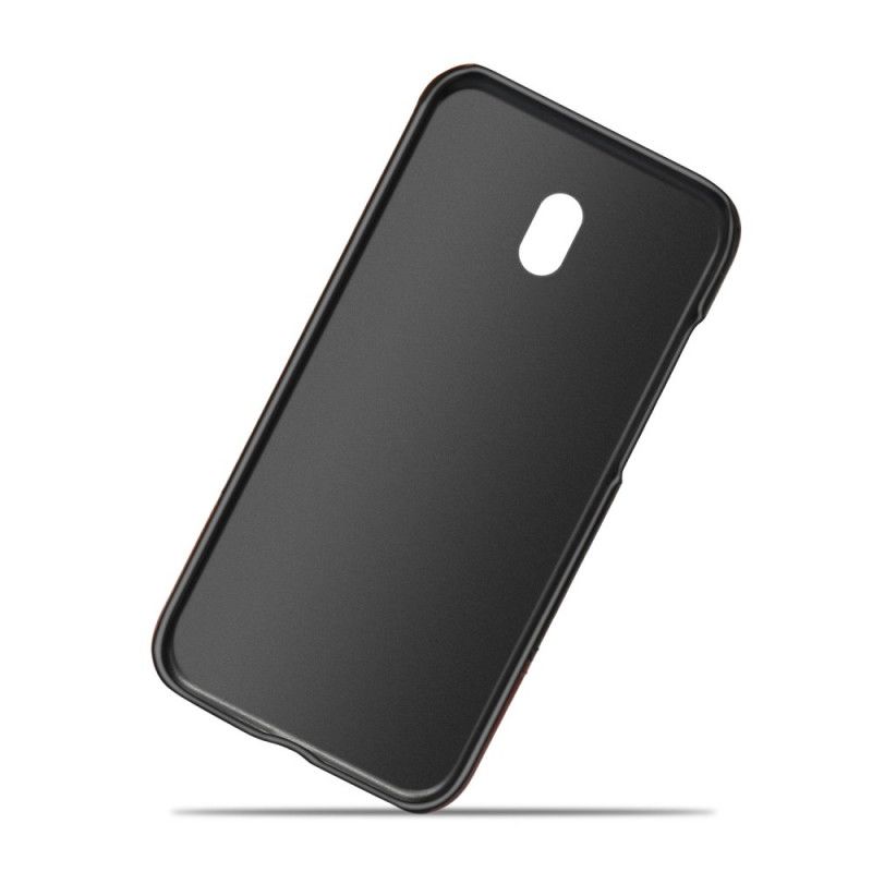 Cover Xiaomi Redmi 8A Kaffe Mobilcover Ksq Tofarvet Lædereffekt