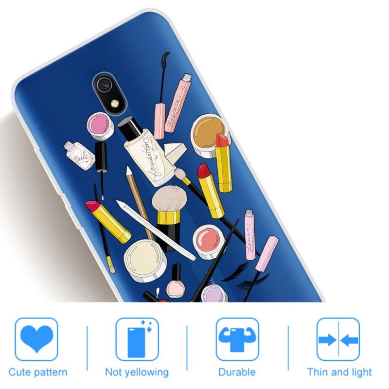 Cover Xiaomi Redmi 8A Mobilcover Top Makeup