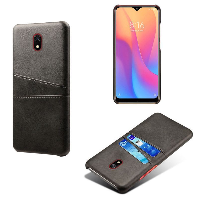 Cover Xiaomi Redmi 8A Rød Mobilcover Kortholder