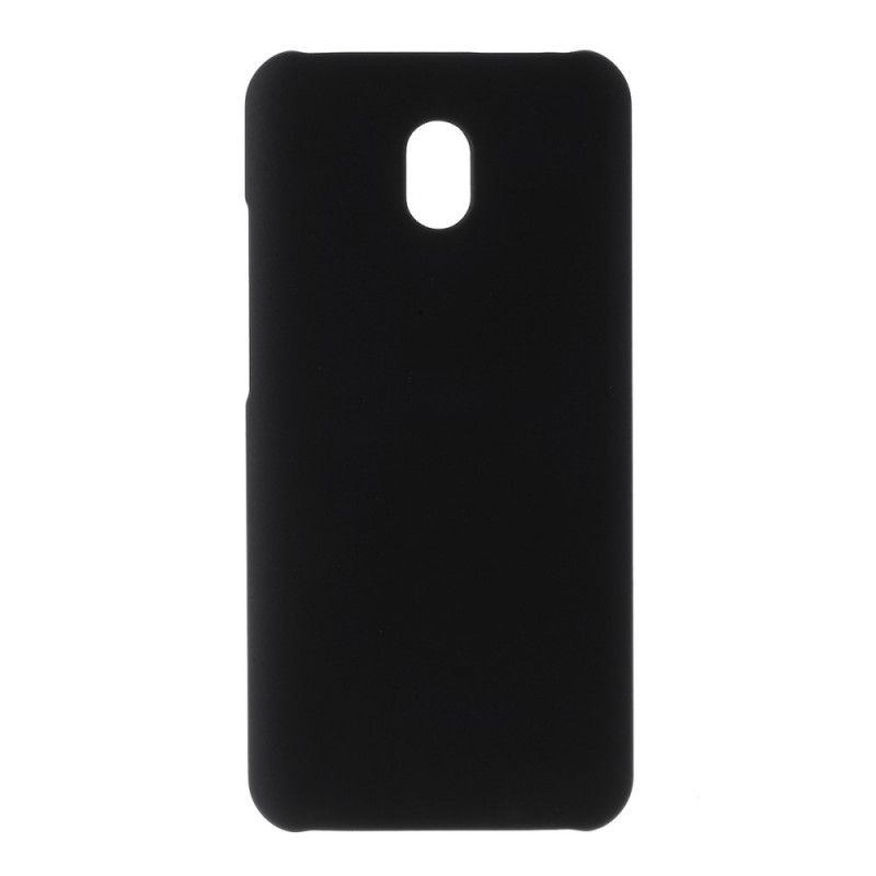 Cover Xiaomi Redmi 8A Sort Plus Gummi Beskyttelse