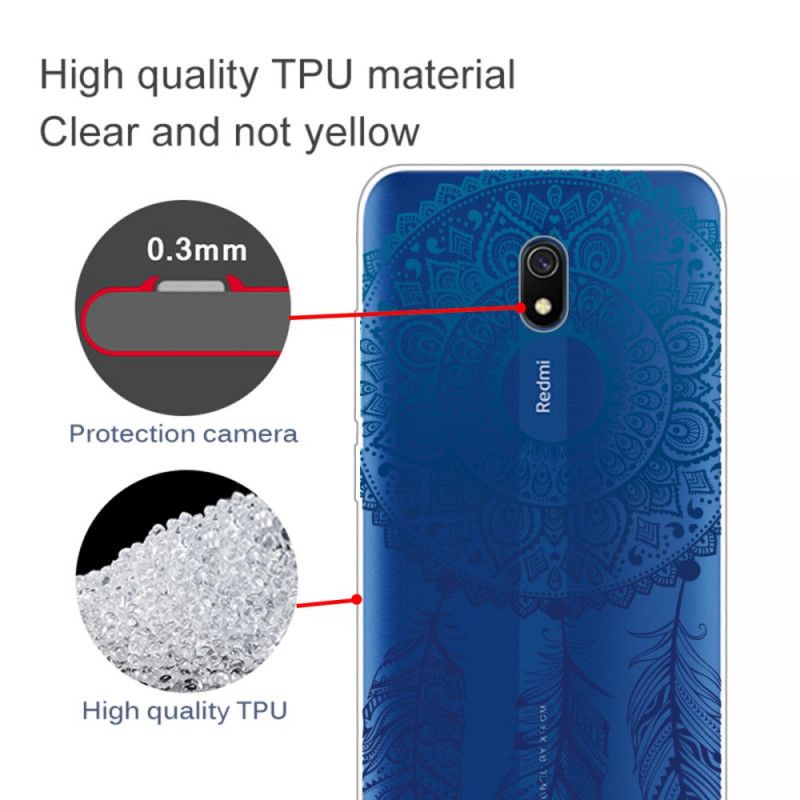 Cover Xiaomi Redmi 8A Unik Blomstermandala