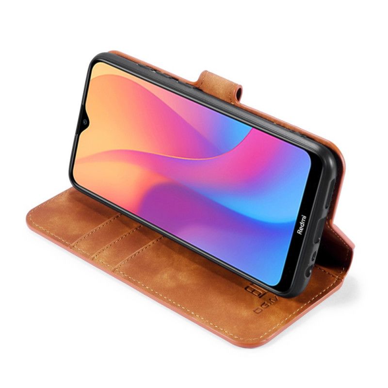 Flip Cover Læder for Xiaomi Redmi 8A Sort Retro Dg.Ming