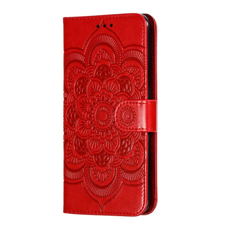 Flip Cover Læder Xiaomi Redmi 8A Grå Hele Mandala