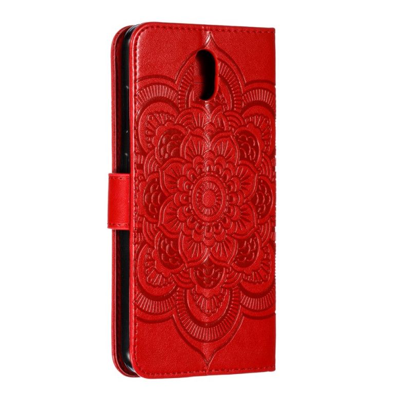 Flip Cover Læder Xiaomi Redmi 8A Grå Hele Mandala