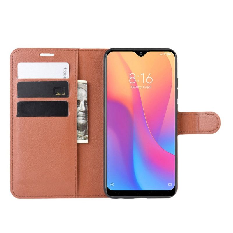 Flip Cover Xiaomi Redmi 8A Sort Mobilcover Klassisk Kunstlæder