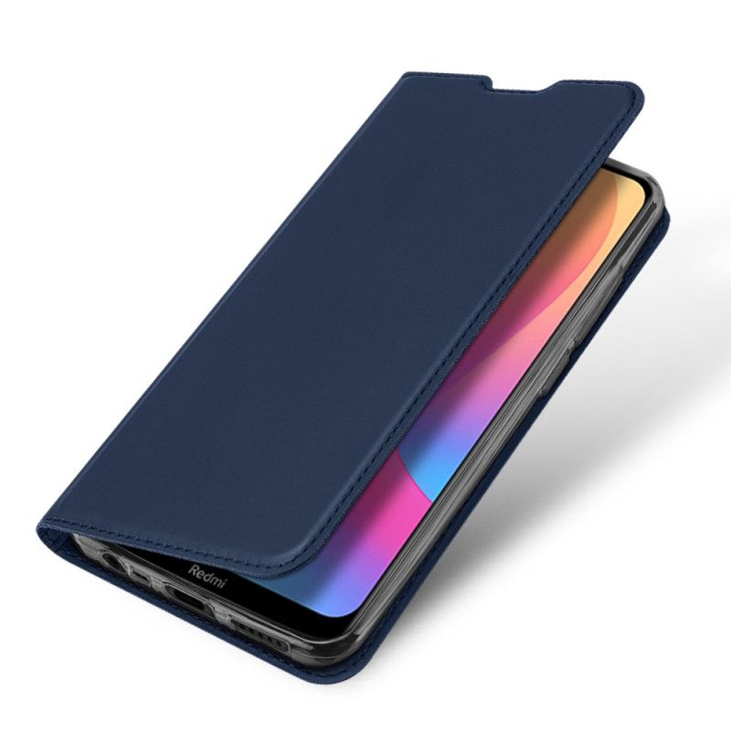 Læder Cover Xiaomi Redmi 8A Sort Dux Ducis Pro Serie Hud Beskyttelse