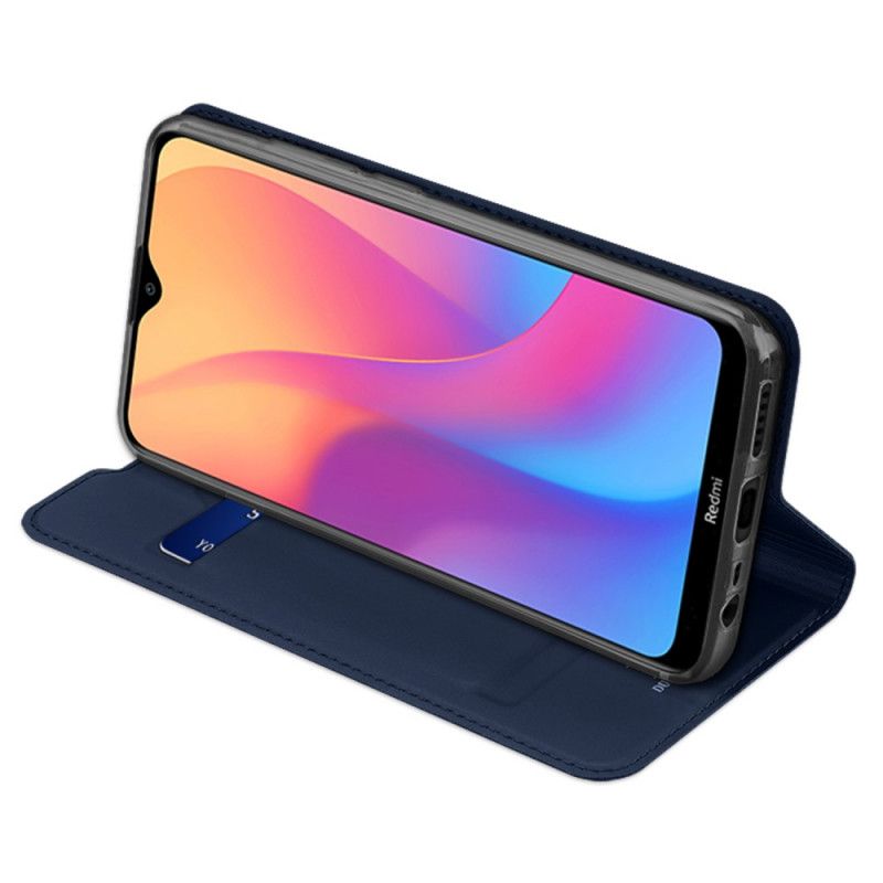 Læder Cover Xiaomi Redmi 8A Sort Dux Ducis Pro Serie Hud Beskyttelse