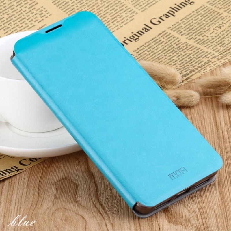 Læder Cover Xiaomi Redmi 8A Sort Vintage Mofi