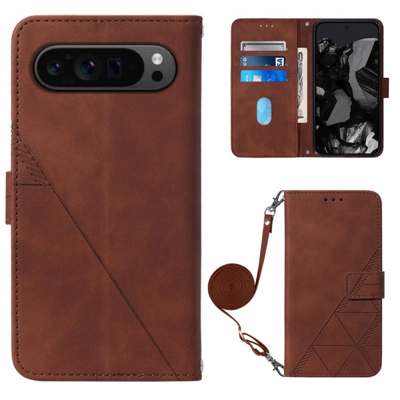 Flip Cover Google Pixel 9 Pro Xl Skuldertrekanter