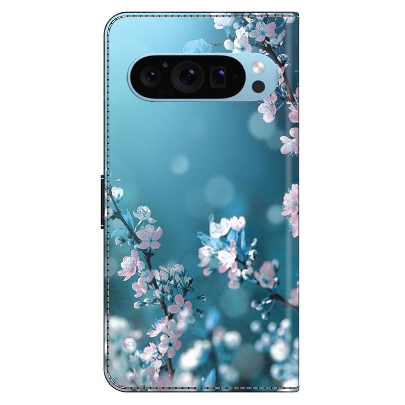 Flip Cover Til Google Pixel 9 Pro Xl Blommeblomster