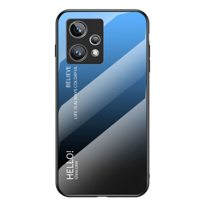 Cover Realme 9 Pro Plus Hærdet Glas Hej