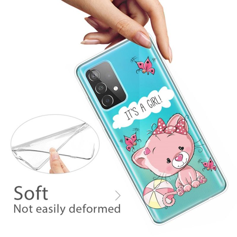 Cover for Samsung Galaxy A72 4G / A72 5G Det Er En Pige