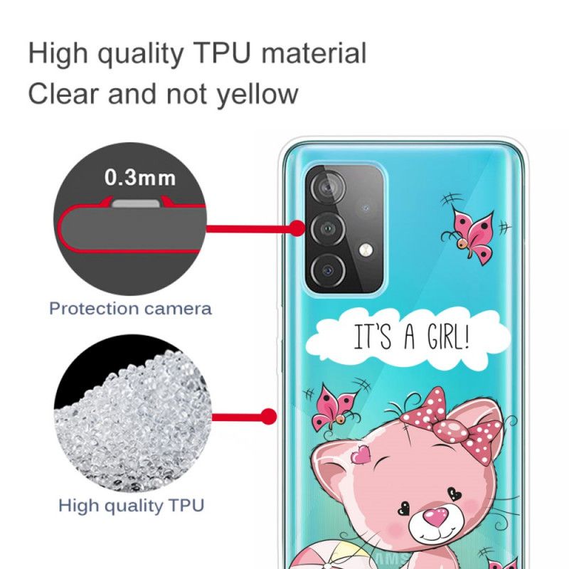 Cover for Samsung Galaxy A72 4G / A72 5G Det Er En Pige