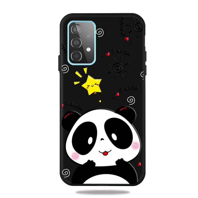 Cover for Samsung Galaxy A72 4G / A72 5G Pandastjerne