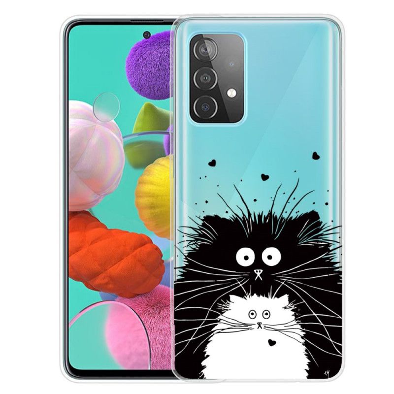 Cover for Samsung Galaxy A72 4G / A72 5G Pas På Kattene