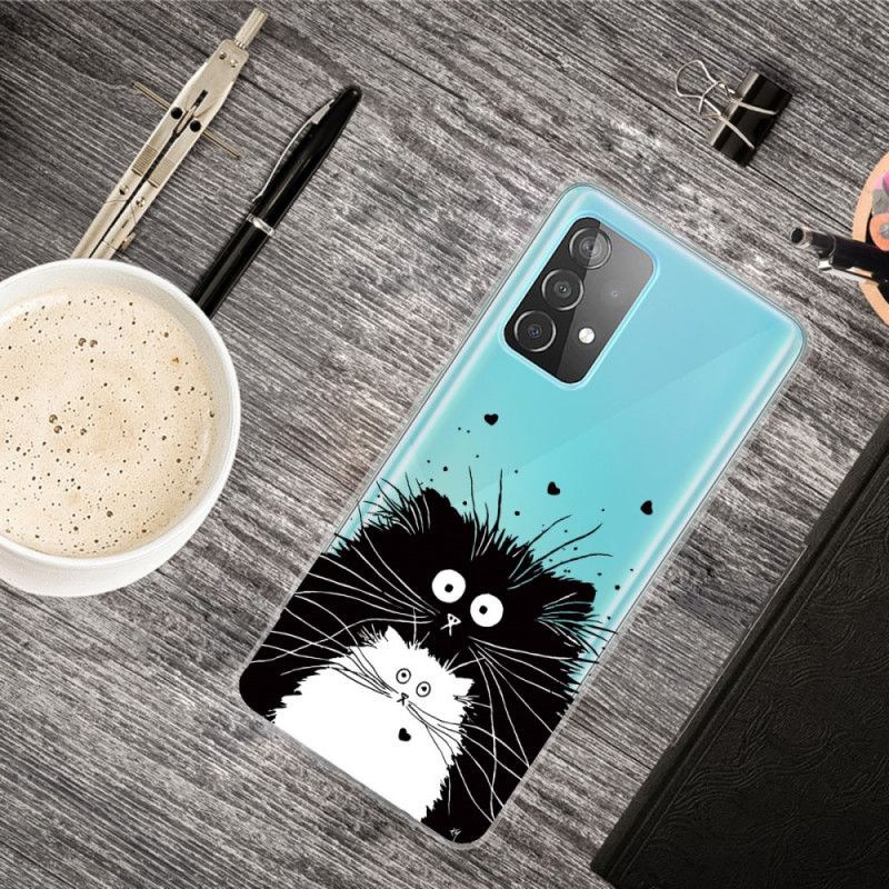 Cover for Samsung Galaxy A72 4G / A72 5G Pas På Kattene