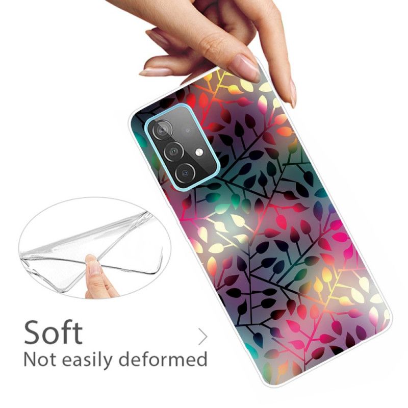 Cover for Samsung Galaxy A72 4G / A72 5G Rød Ark