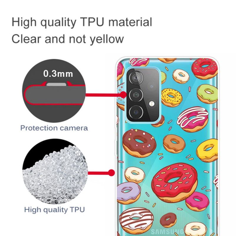 Cover Samsung Galaxy A72 4G / A72 5G Elsker Donuts