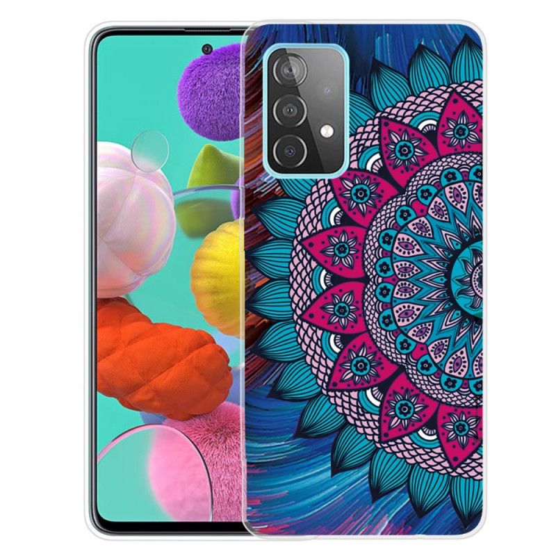 Cover Samsung Galaxy A72 4G / A72 5G Farverig Mandala