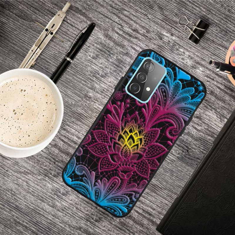 Cover Samsung Galaxy A72 4G / A72 5G Intens Blomster