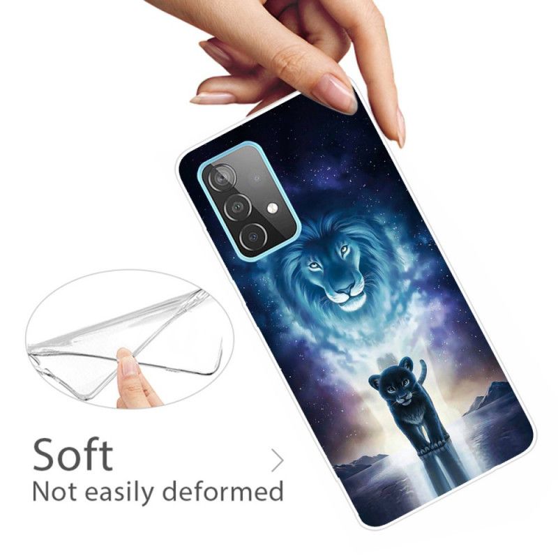 Cover Samsung Galaxy A72 4G / A72 5G Løveunge