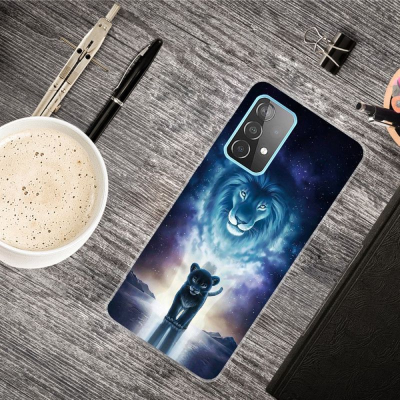 Cover Samsung Galaxy A72 4G / A72 5G Løveunge