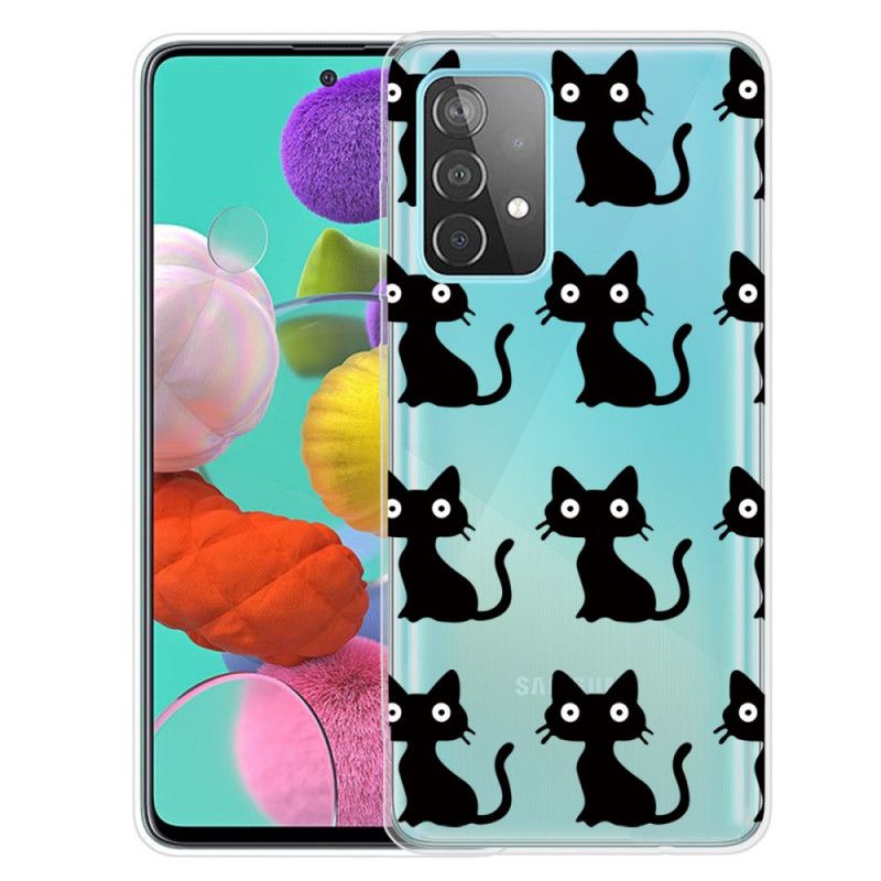 Cover Samsung Galaxy A72 4G / A72 5G Mobilcover Flere Sorte Katte