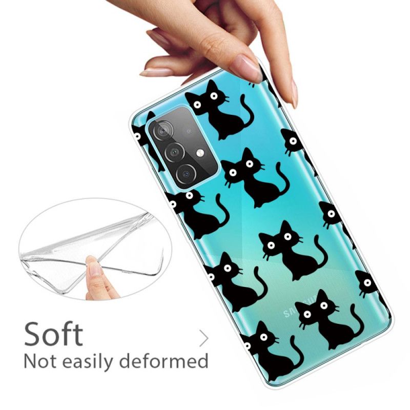 Cover Samsung Galaxy A72 4G / A72 5G Mobilcover Flere Sorte Katte